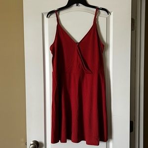 Cute skater dress with keyhole clasp